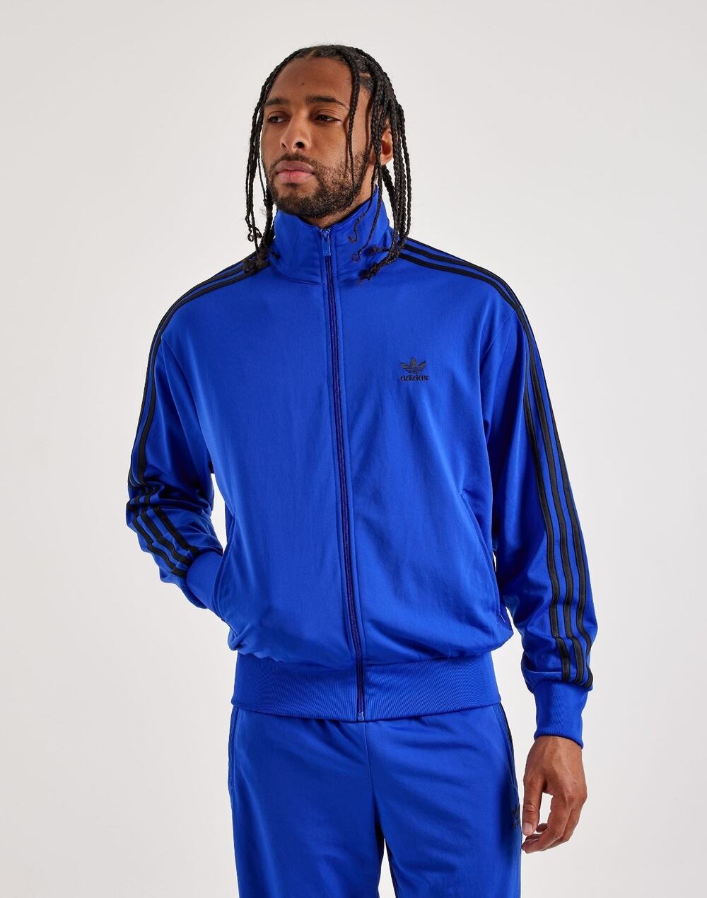 adidas Adicolor Classics Firebird Track Jacket JY1346 Blue Mens Size XL New